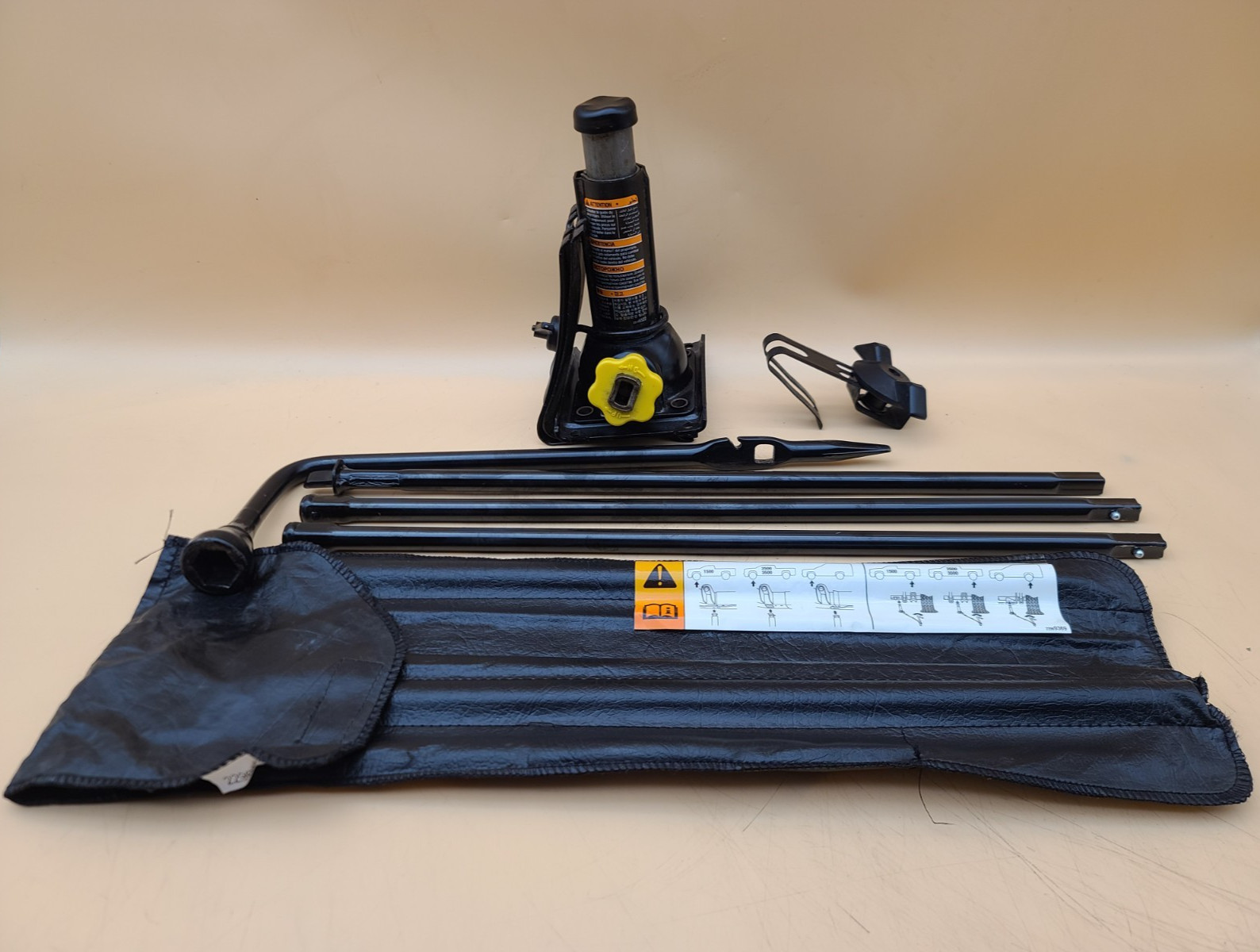 1990-2014 CHEVROLET SILVERADO 1500, 2500, 3500 JACK TOOL KIT OEM GENUINE PART