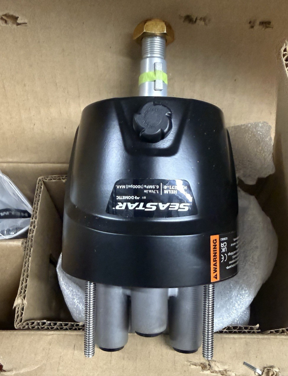 Seastar HH5271-4 Front Mount 1.7 Hydraulic Helm Seastar HH5271-4 Front Mount 1.7 Hydraulic Helm