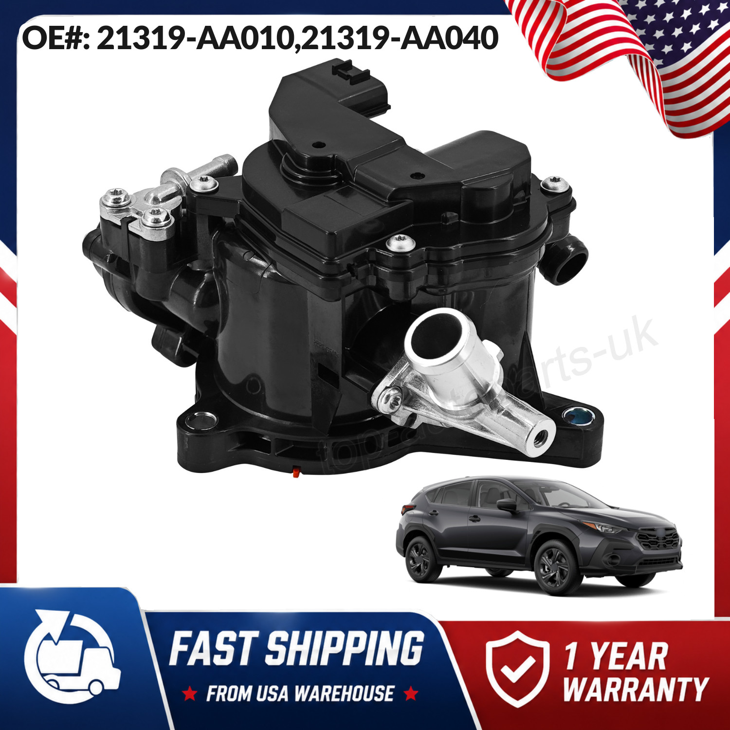 21319AA010 New Valve Thermostat Control for Subaru Crosstek 21319-AA010 2019-25