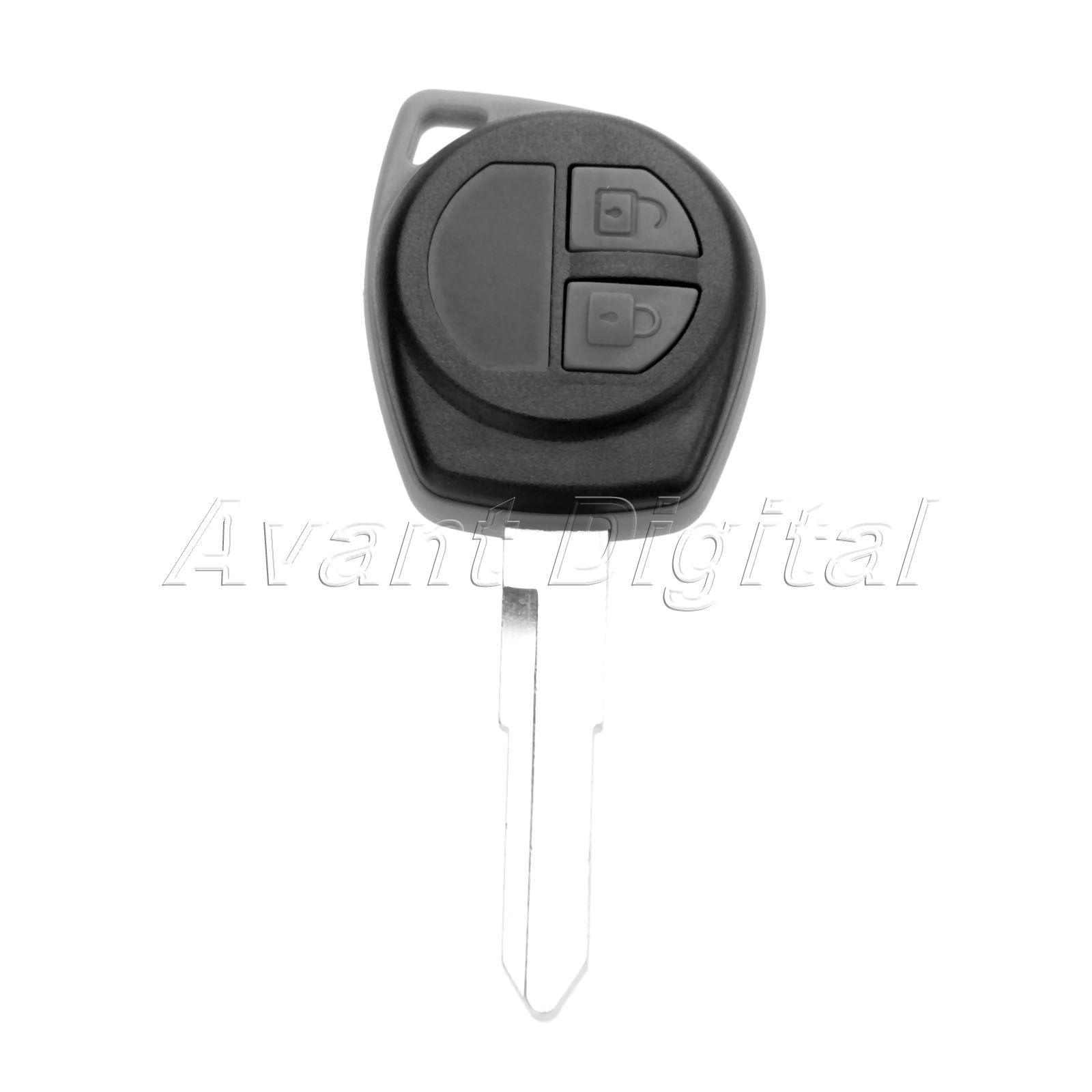 1Pc Remote Key 2 Buttons 433 MHz ID46 Chip HU87 KBRTS004 Fit For Suzuki Swift