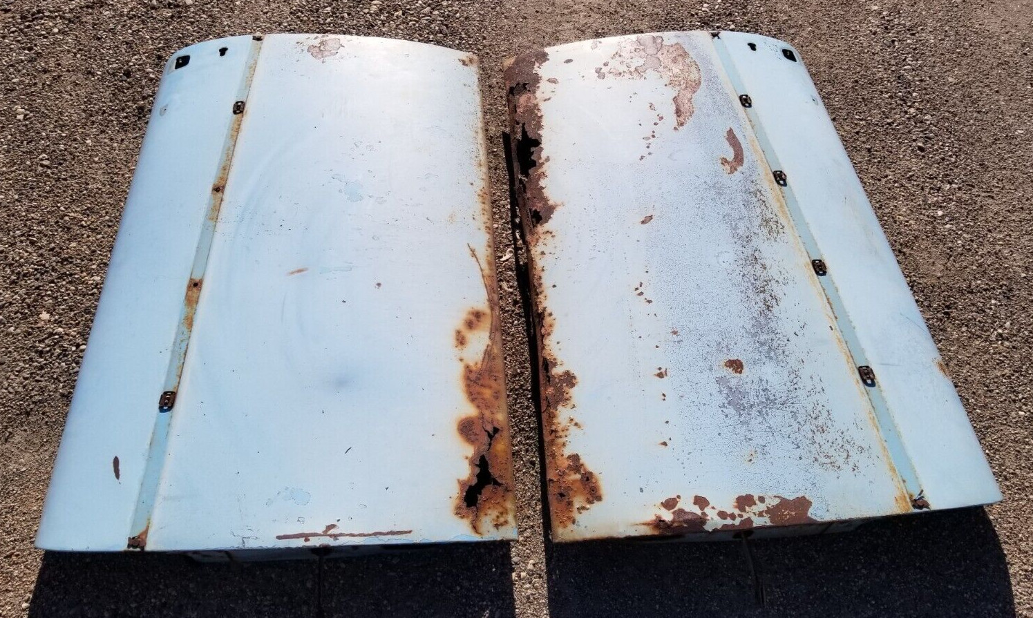 Door SHELLS PAIR Ford 1955 55 1956 56 2 door Fairlane Customline