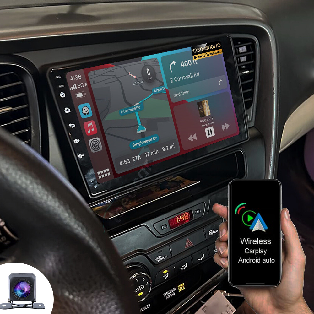 For Kia Optima K5 2011-2015 Android 12 Carplay Car Radio Stereo GPS Navi