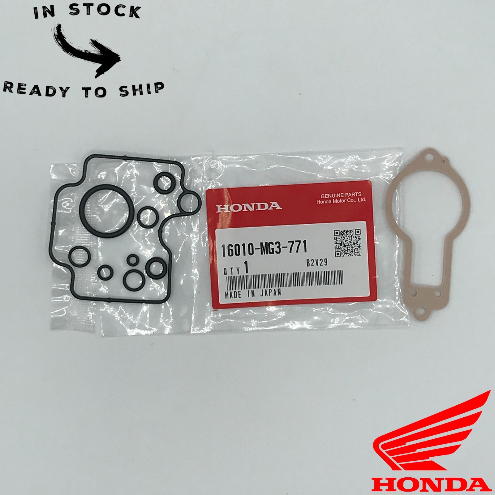 Honda OEM Gasket Set 16010-MG3-771 - 1983-1988 Honda VT700C VT750C VT800C Shadow Honda OEM Gasket Set 16010-MG3-771 - 1983-1988 Honda VT700C VT750C VT800C Shadow