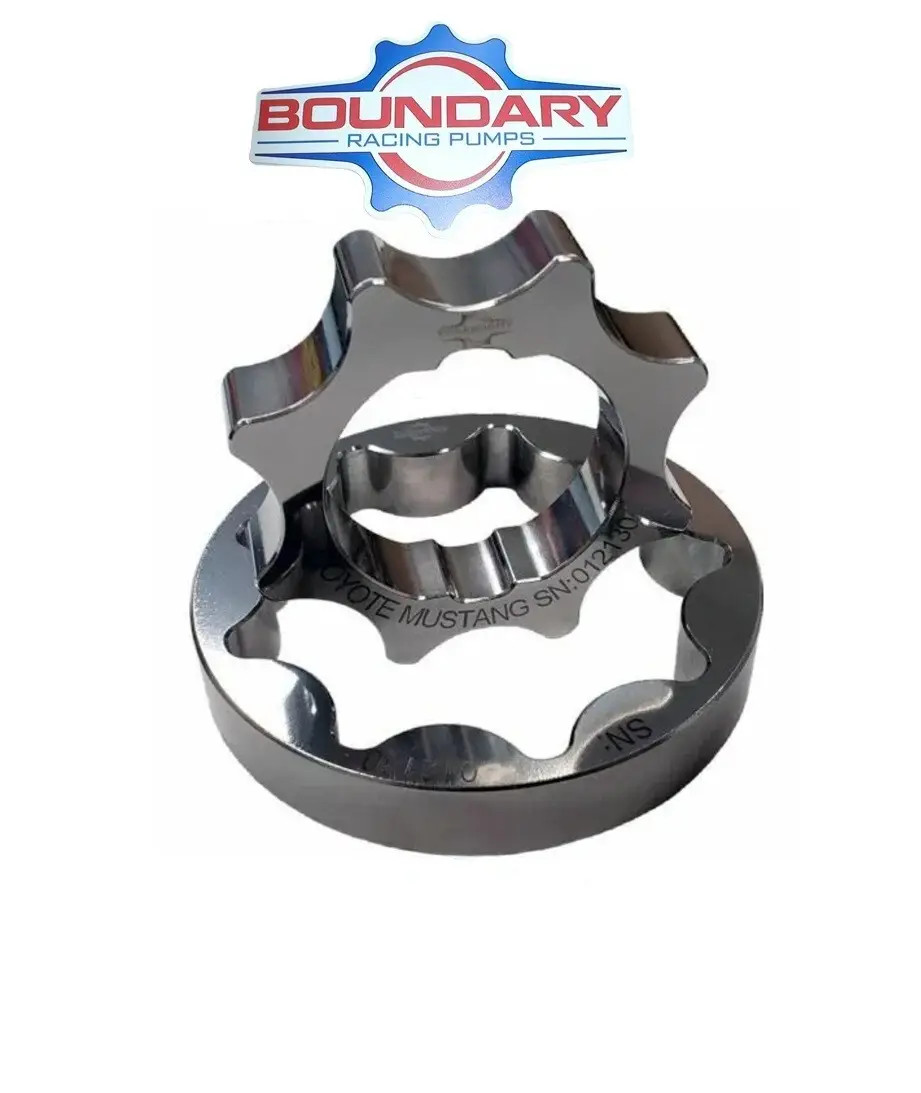 Boundary Racing billet engine oil pump gears 2020-22 Shelby GT500 5.2 Predator
