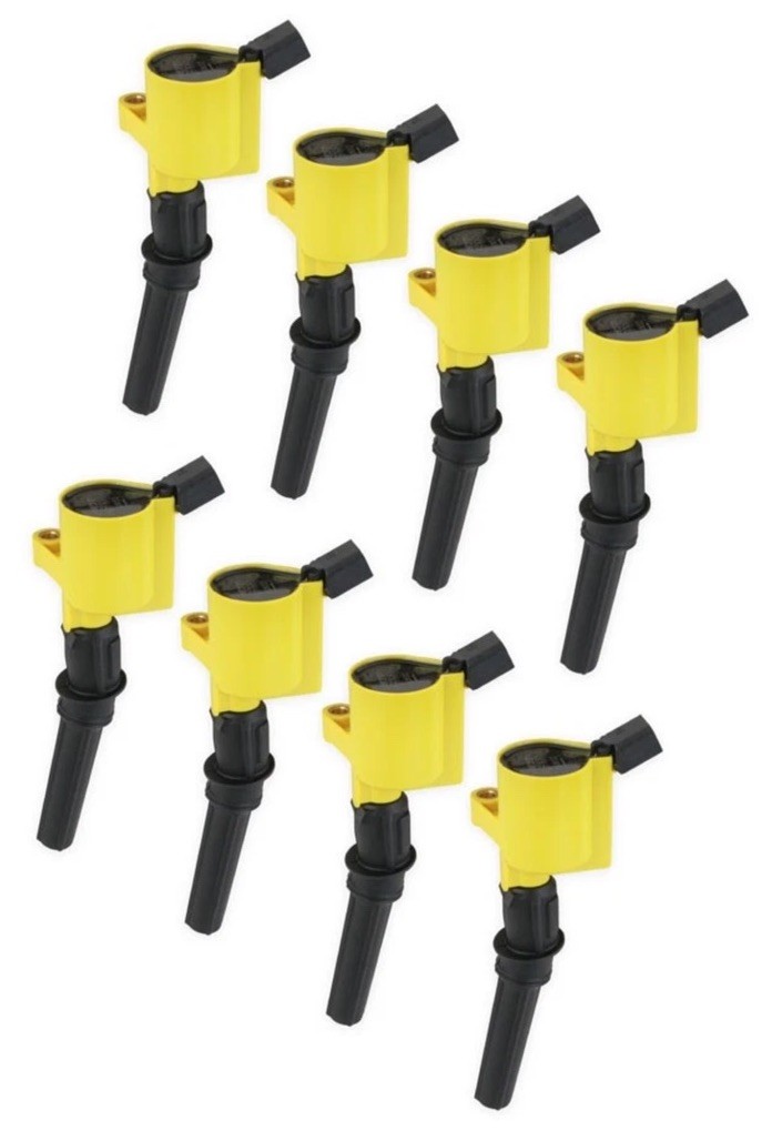 Accel Ignition Coil 140032-8; Super Coil Yellow Coil-On-Plug for Ford 4.6/5.4 2V Accel Ignition Coil 140032-8; Super Coil Yellow Coil-On-Plug for Ford 4.6/5.4 2V