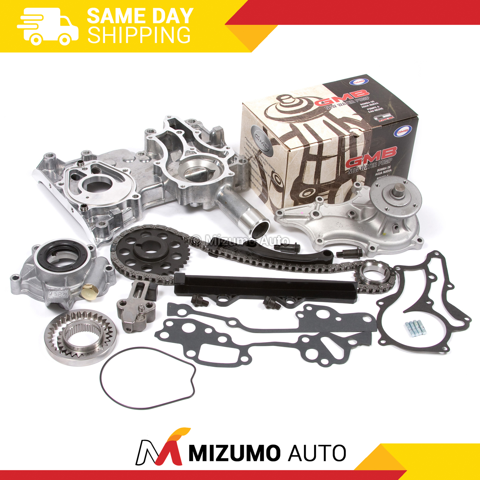 Timing Chain Oil Water Pump Fit 85-95 Toyota Pickup 4Runner 2.4 22RE