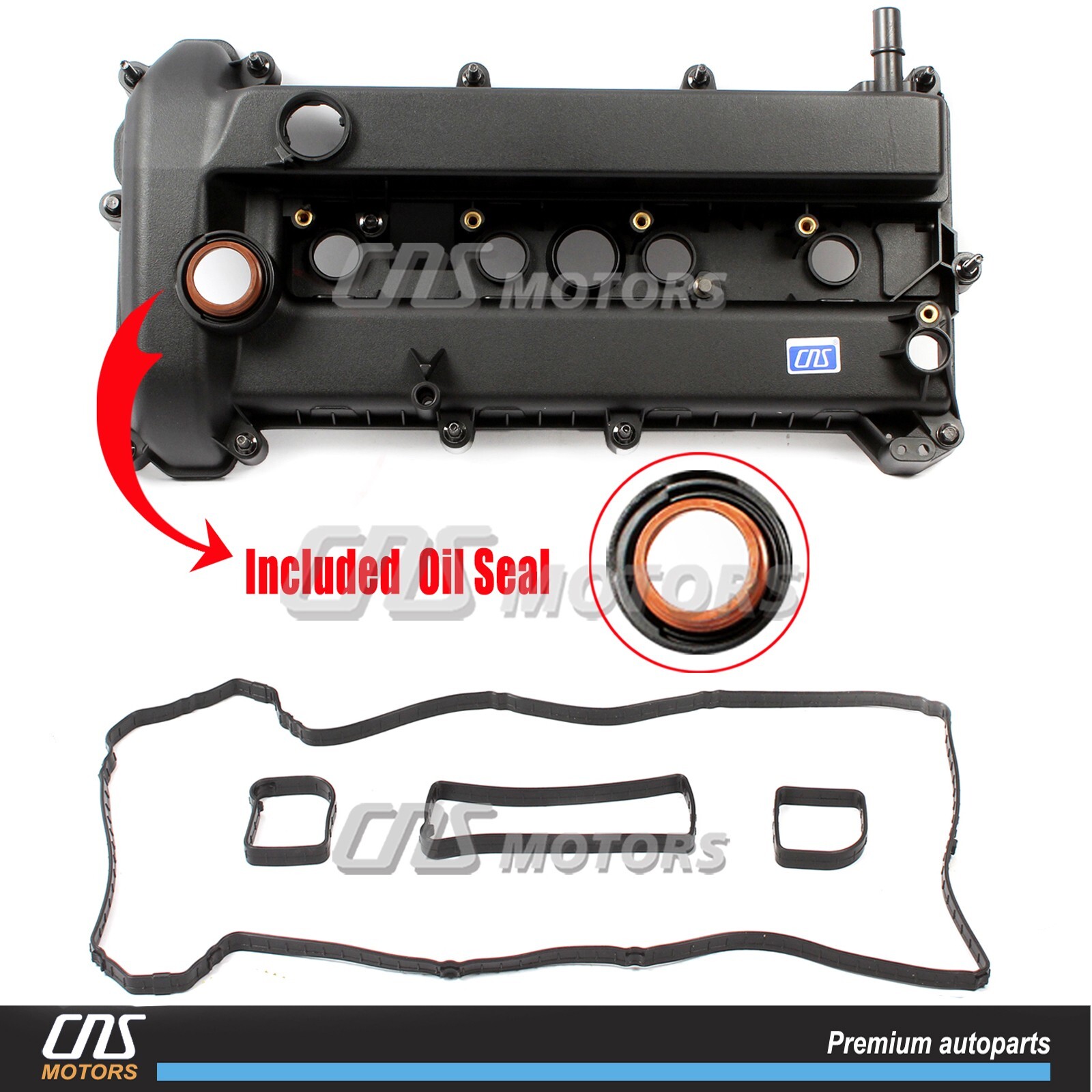 Engine Valve Cover w/ Gasket For 2009-2012 Ford Escape Fusion 2.5L 9E5Z6582G Engine Valve Cover w/ Gasket For 2009-2012 Ford Escape Fusion 2.5L 9E5Z6582G