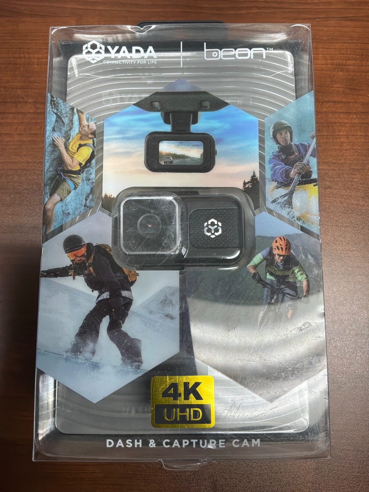 YADA Beon4K DASH & CAPTURE CAM 4k UHD W Micro SD Card - NEW, 