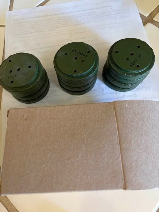 Beechcraft 18 Casa 212 brake linings Goodyear NEW 12 each Beechcraft 18 Casa 212 brake linings Goodyear NEW 12 each