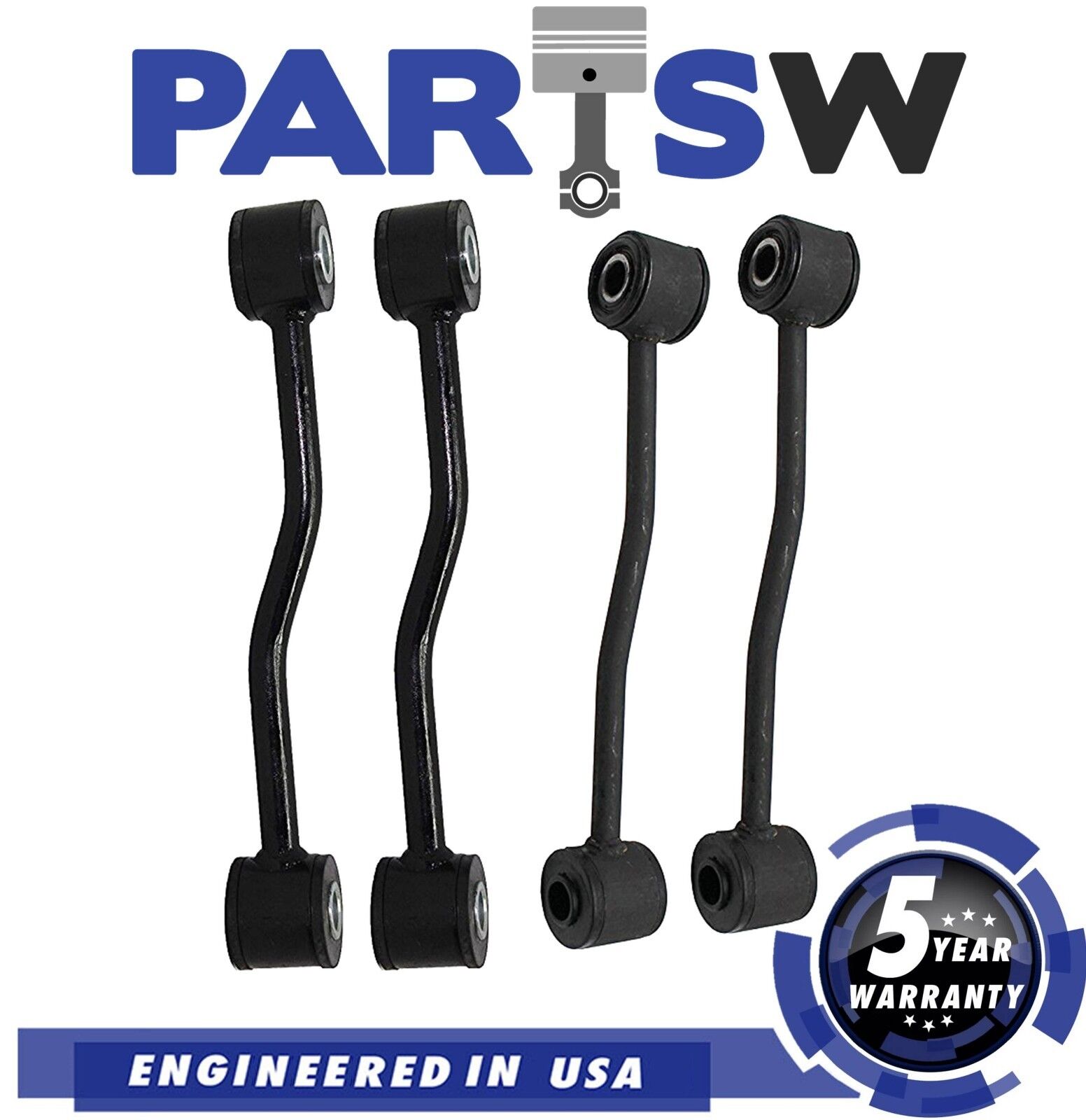 4Pc Front & Rear Sway Bar Links for Jeep Grand Cherokee 1999-2004 All Models