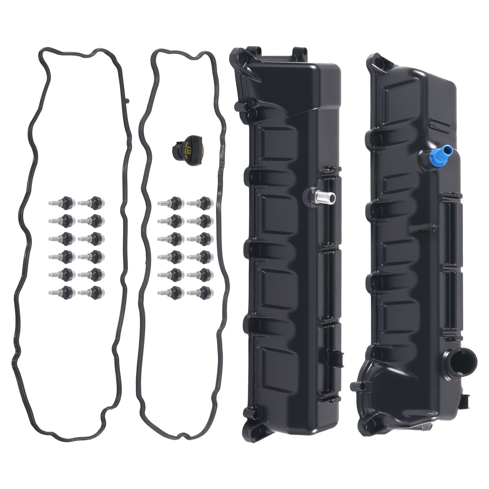 2x Upgrade Valve Cover Set for Dodge Ram 1500 2008-2010 Ram 1500 2011-2013 4.7L 2x Upgrade Valve Cover Set for Dodge Ram 1500 2008-2010 Ram 1500 2011-2013 4.7L