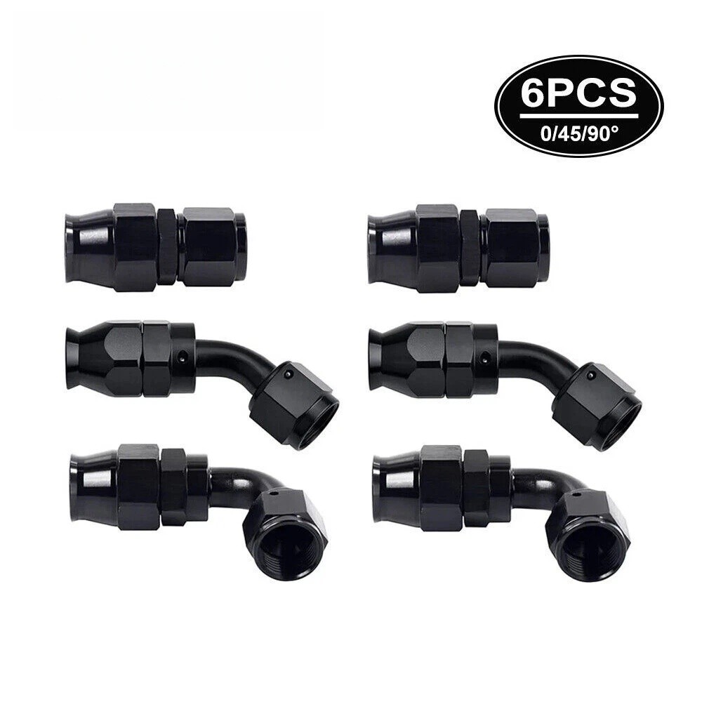 6-12PCS 4AN 6AN 8AN 10AN 12AN PTFE Fuel Oil Gas Hose End Fittings Adapter Kit 6-12PCS 4AN 6AN 8AN 10AN 12AN PTFE Fuel Oil Gas Hose End Fittings Adapter Kit