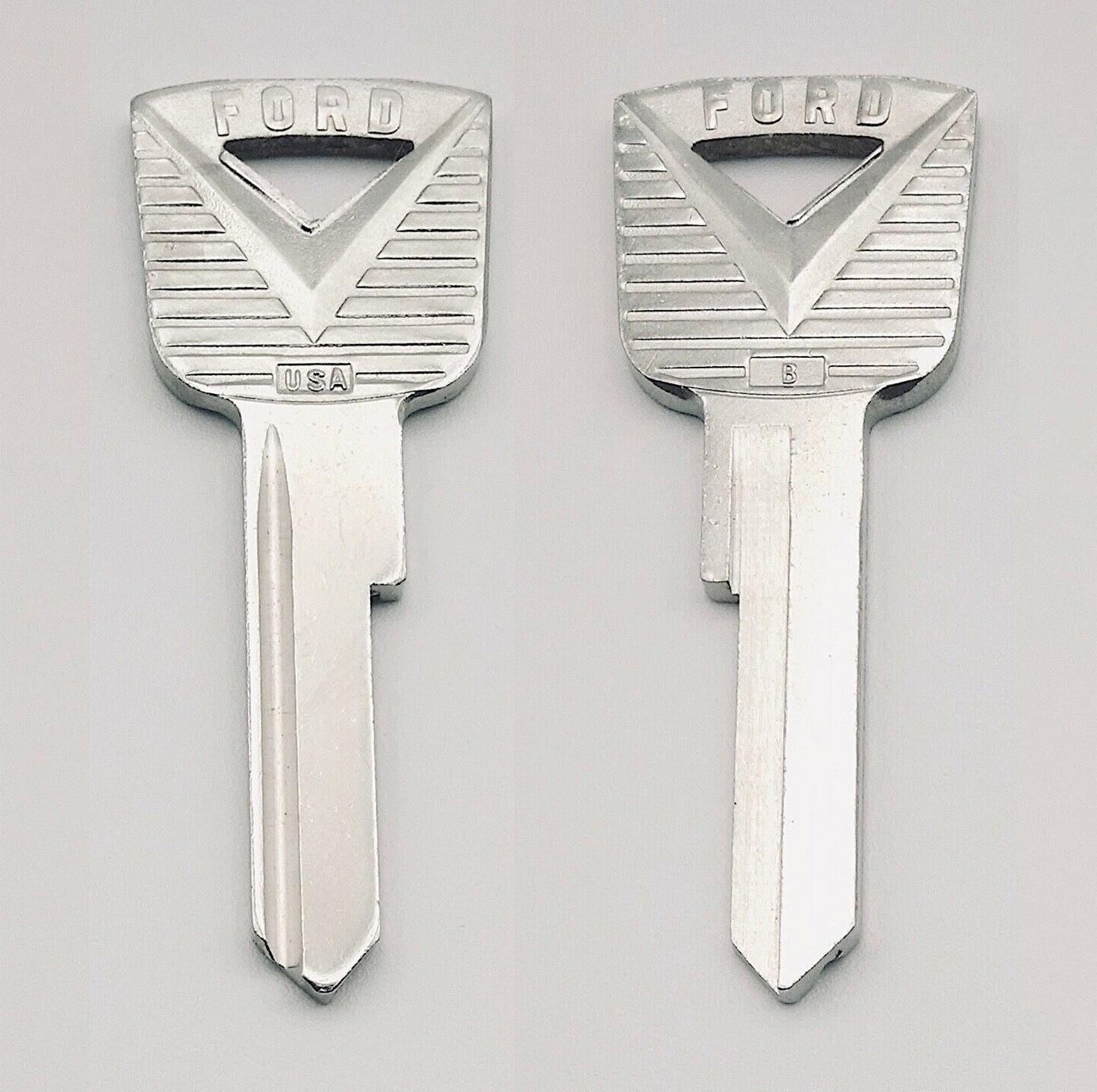 1 Ford Fairlane Thunderbird Ignition Door Uncut Key Blank H27
