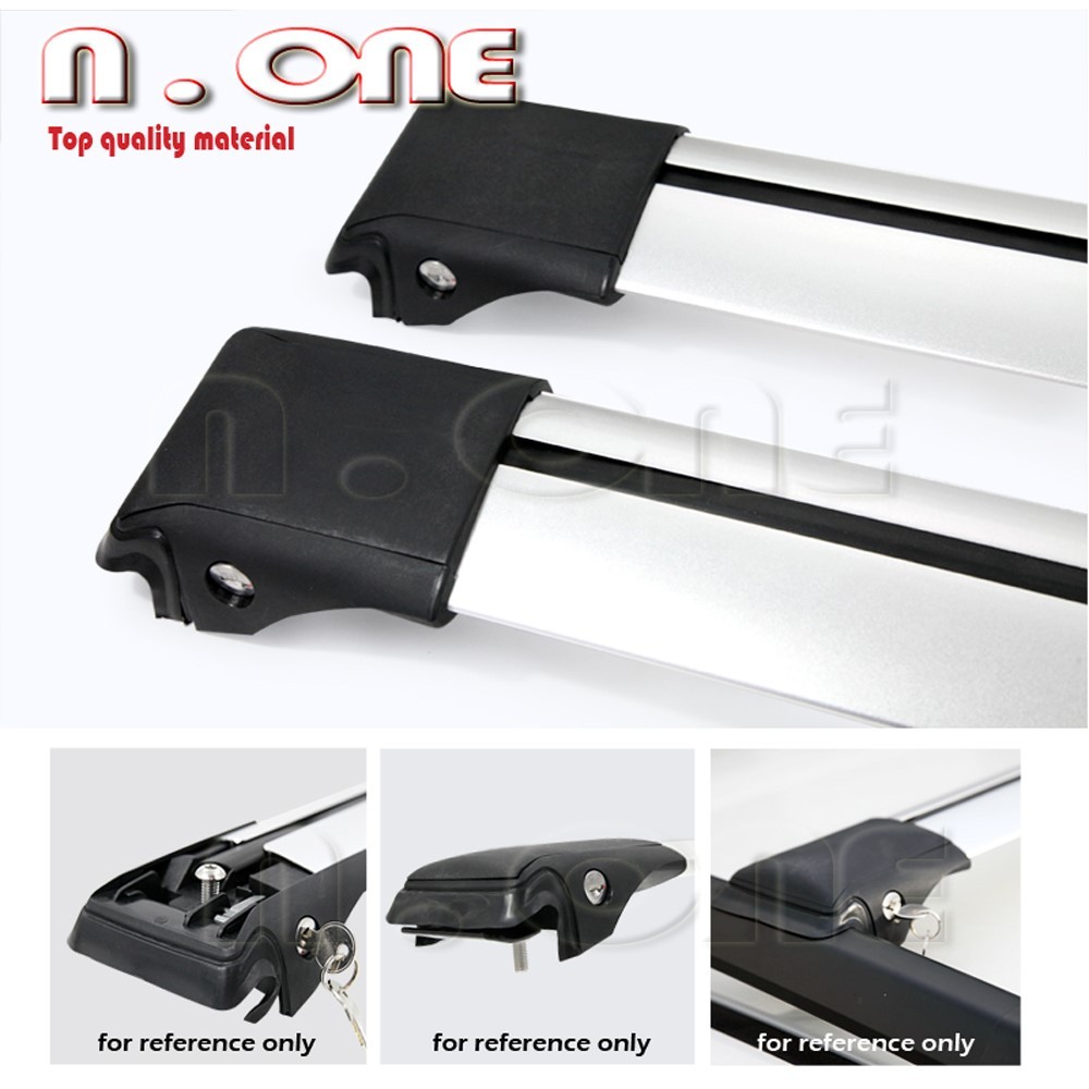 For 98-16 Navigator Cross Bars Rooftop Rail Rack Mount Flat Style Cargo Carrier