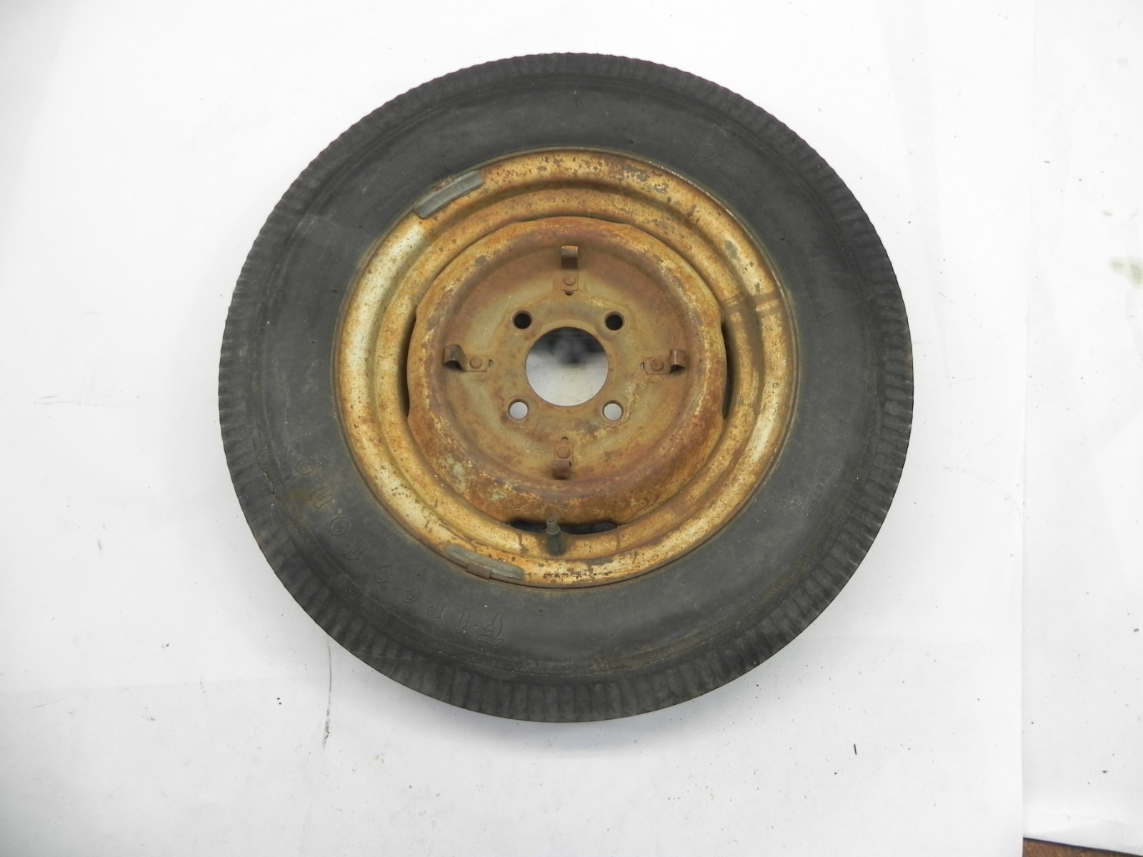 1956-60 BERKELEY SPORTS CAR WHEEL ORIGINAL 4X110MM 13 X 4 RIM NO HUBCAPS USED 1956-60 BERKELEY SPORTS CAR WHEEL ORIGINAL 4X110MM 13 X 4 RIM NO HUBCAPS USED