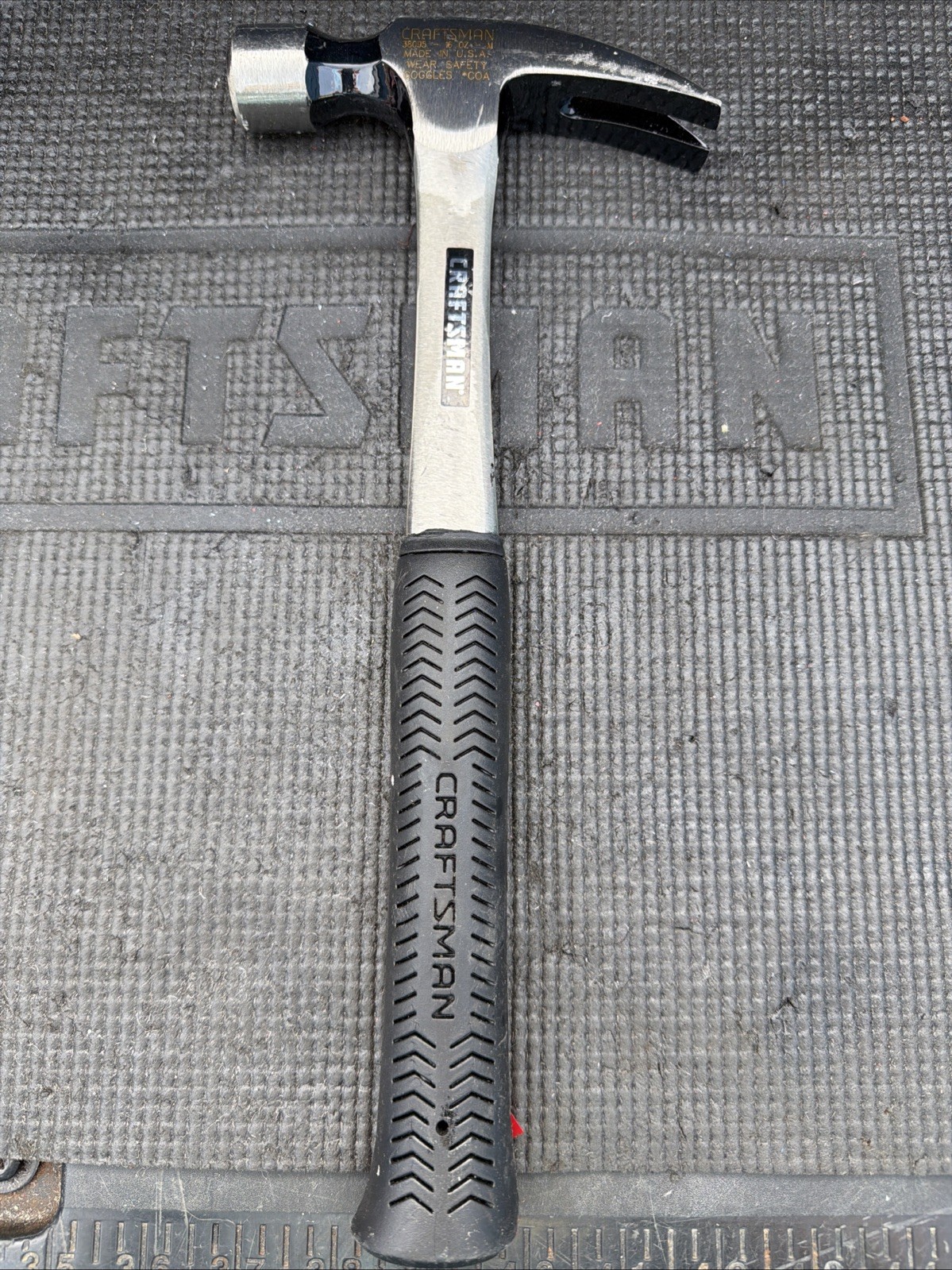 Sears Craftsman USA 38095 NOS Metal Body Claw Hammer 16 Oz Rare Steel Body Sears Craftsman USA 38095 NOS Metal Body Claw Hammer 16 Oz Rare Steel Body