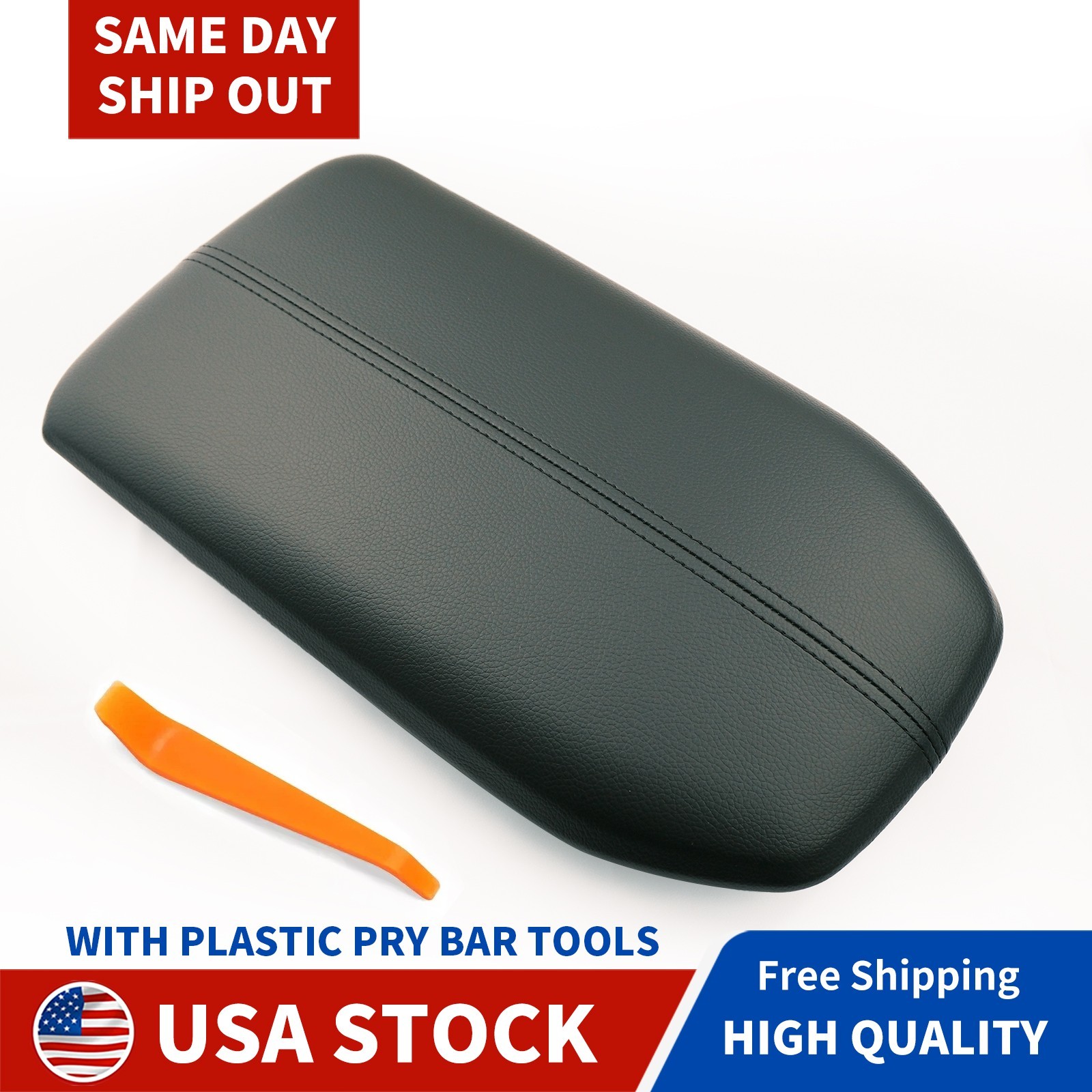 New Black Center Console Lid For 2019 2020 2021 2022 2023 RAV4 58920-42010-C0