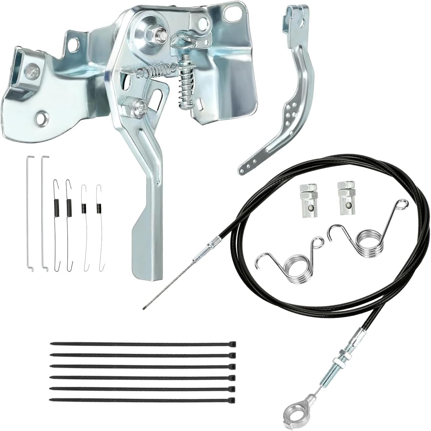 71 inch Go Kart Throttle Cable and Throttle Linkage Assembly Kit Compatible wi.. 71 inch Go Kart Throttle Cable and Throttle Linkage Assembly Kit Compatible wi..