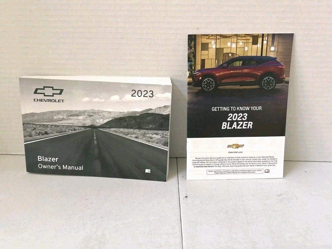2023 CHEVY BLAZER Factory Owners Manual Set  OEM 