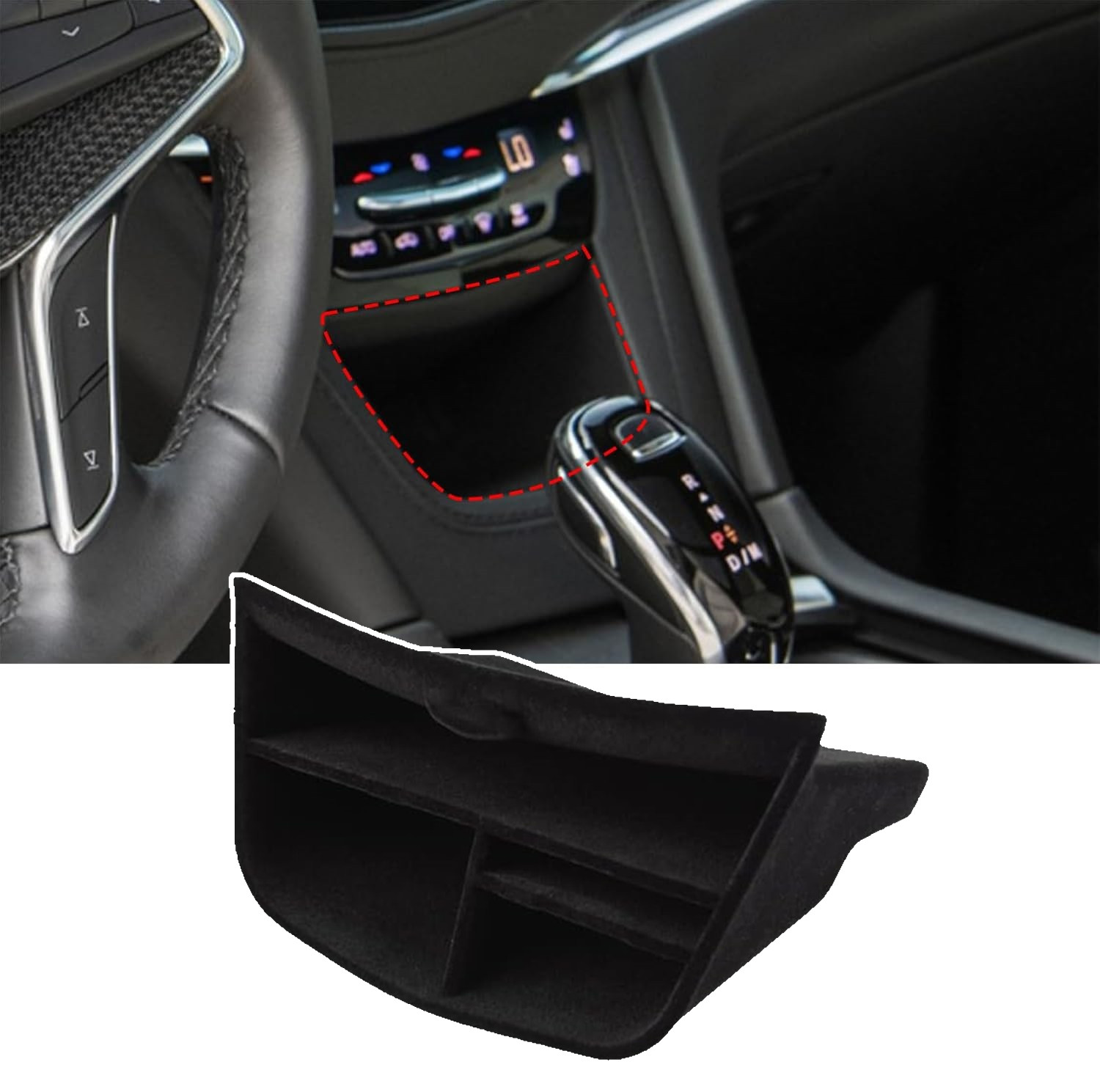 For 2020-2023 Cadillac XT6 Car Center Console Storage Box Gear Shift Accessories For 2020-2023 Cadillac XT6 Car Center Console Storage Box Gear Shift Accessories