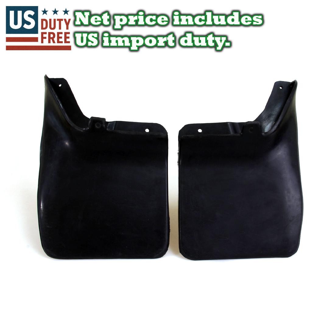 FIT 1997-04 NISSAN NAVARA D22 FRONTIER PICKUP TRUCK REAR PAIR MUD GUARD FLAP NEW FIT 1997-04 NISSAN NAVARA D22 FRONTIER PICKUP TRUCK REAR PAIR MUD GUARD FLAP NEW