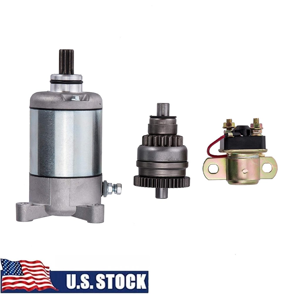Starter for Polaris Sportsman 500 400 335 1996-2002 with Bendix & Relay Kit Starter for Polaris Sportsman 500 400 335 1996-2002 with Bendix & Relay Kit