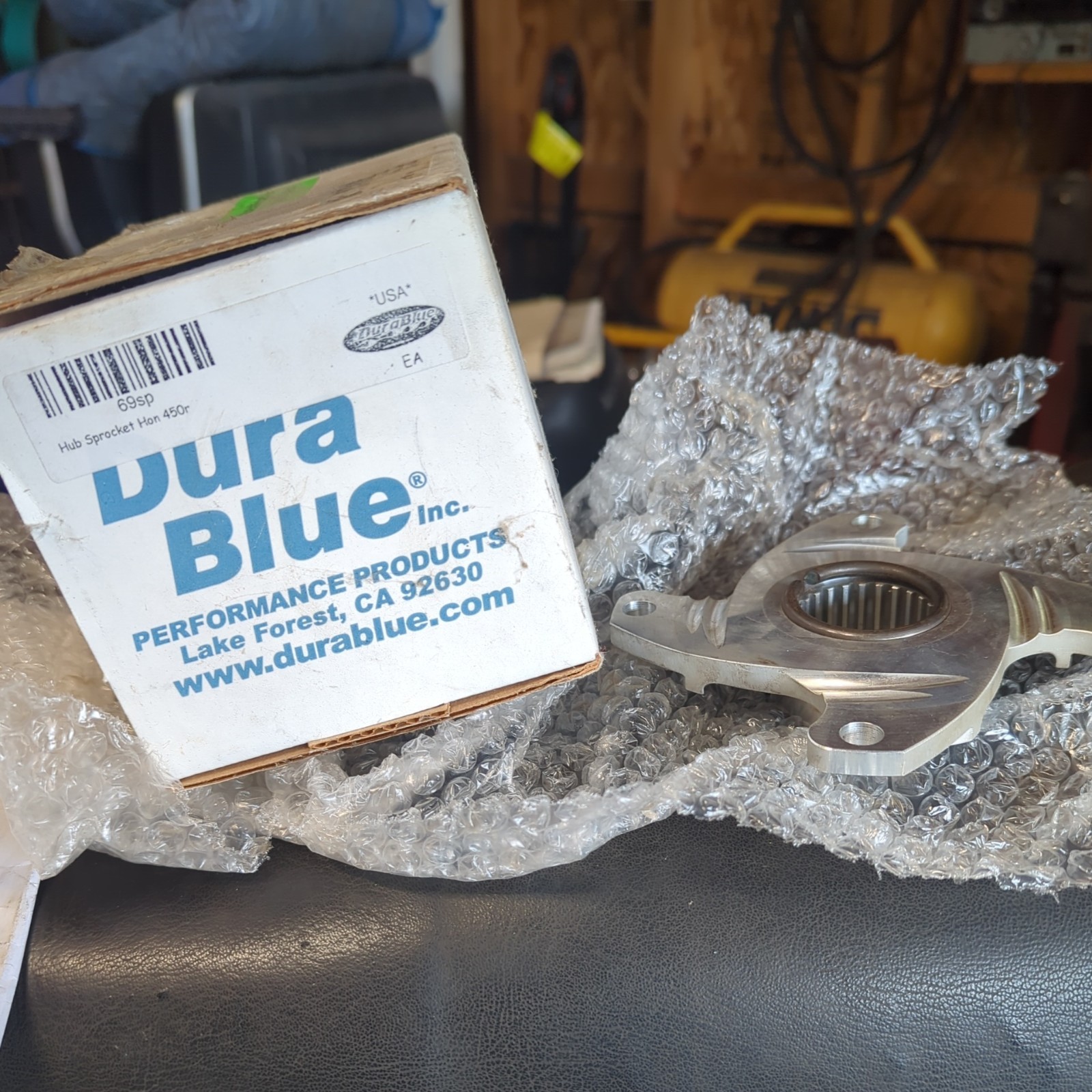 Dura Blue Sprocket Hub Aluminum 69SP Dura Blue Sprocket Hub Aluminum 69SP