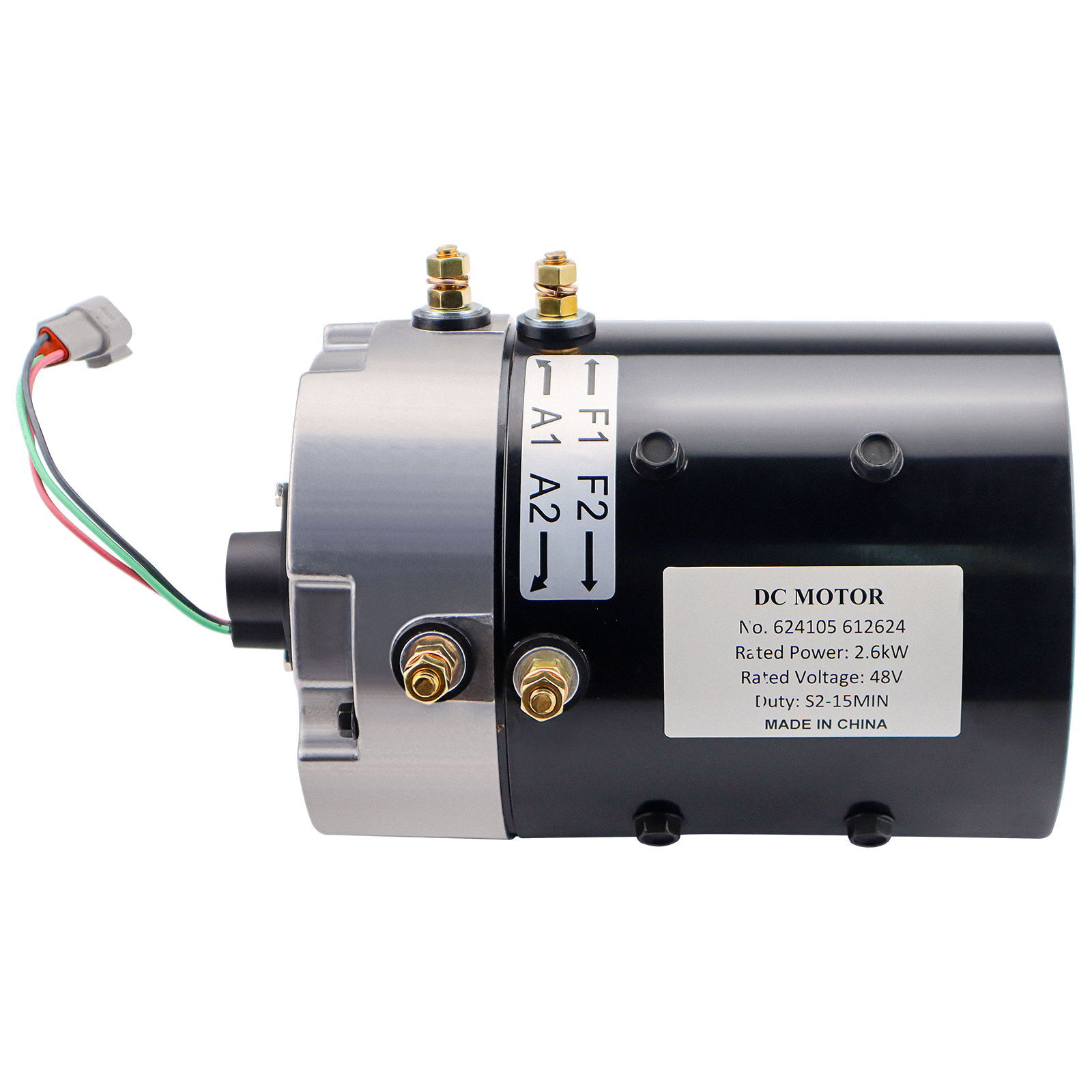 For 10L0L Golf Cart Motor 48V 612624 624105 DL9-4006 - EZGO TXT Freedom 2010-Up