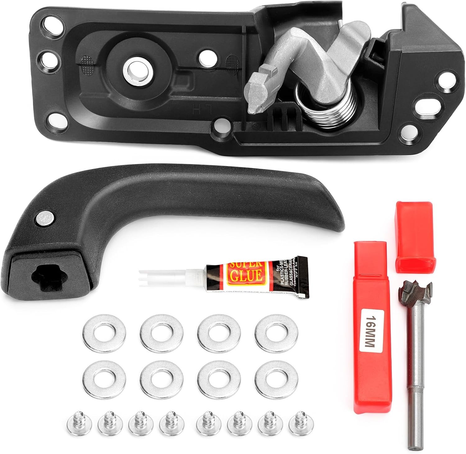 LH Driver Side Interior Door Handle Kit for 07-13 Chevy Silverado GMC Sierra US LH Driver Side Interior Door Handle Kit for 07-13 Chevy Silverado GMC Sierra US