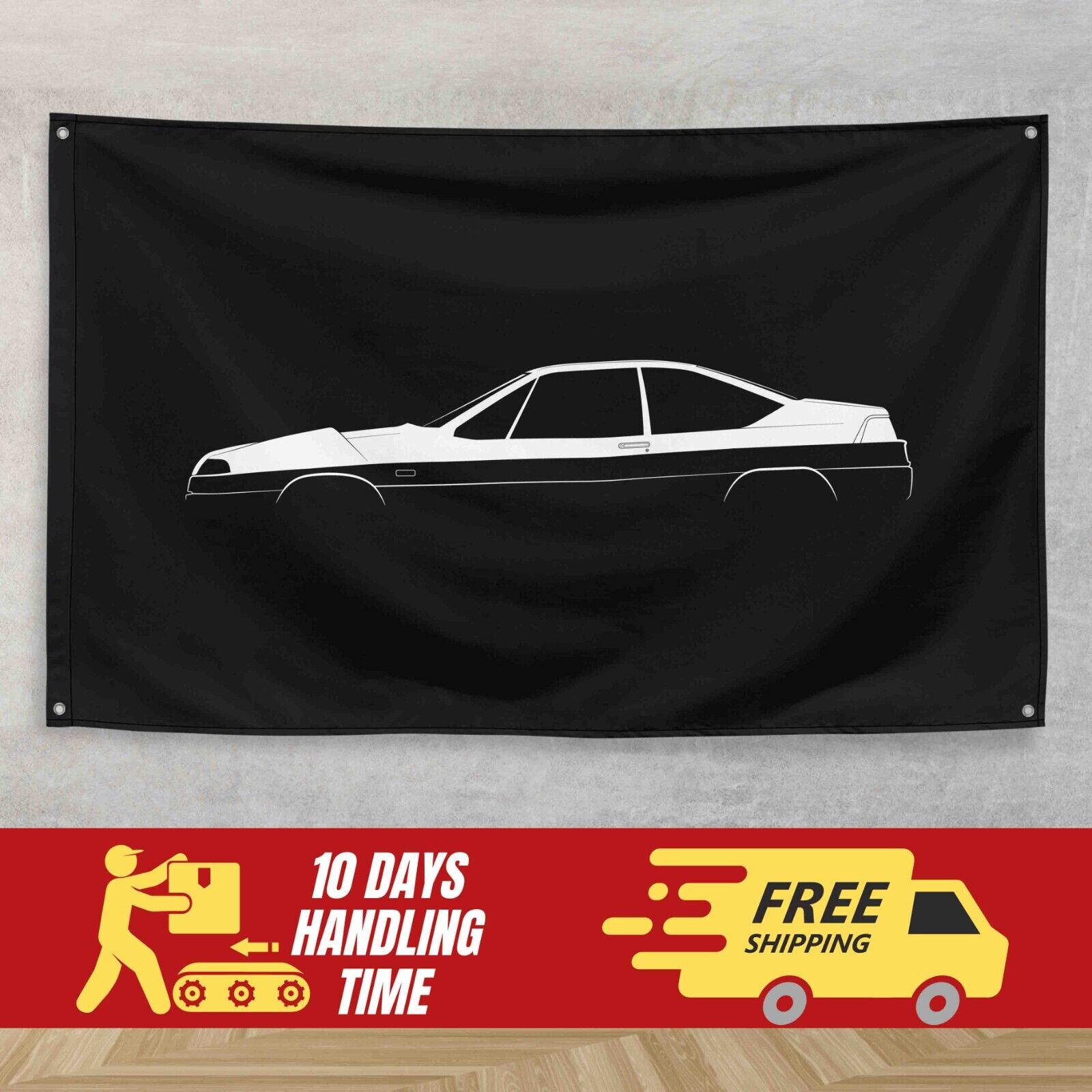 For Nissan Zagato Autech Stelvio 1989-1991 Fans 3x5 ft Flag Banner Gift Birthday