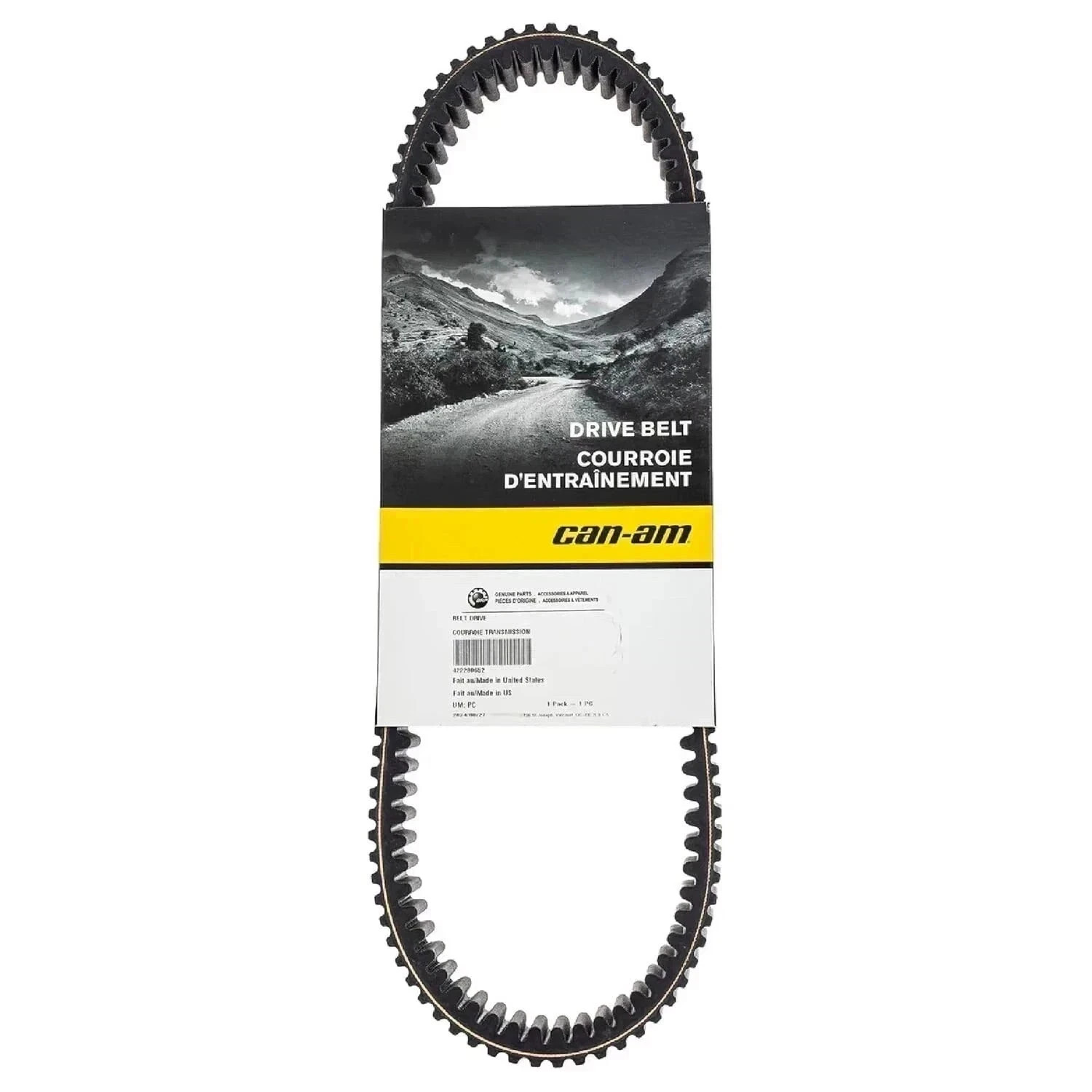Can-Am OEM 100% PBO Performance Drive Belt Maverick 422280652 – Genuine BRP