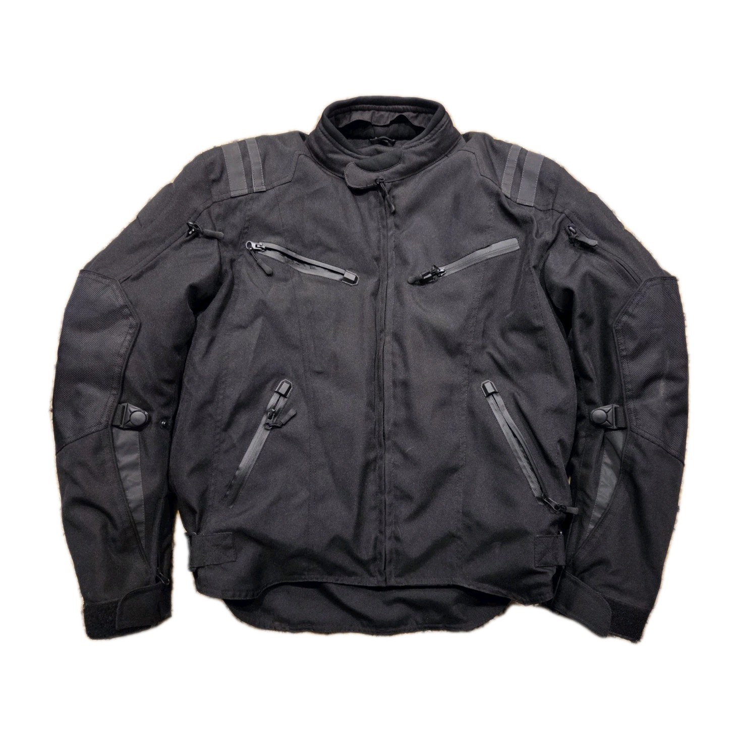 Viking Cycle Ironborn armored Textile Motorcycle Jacket Women’s M With Liner 