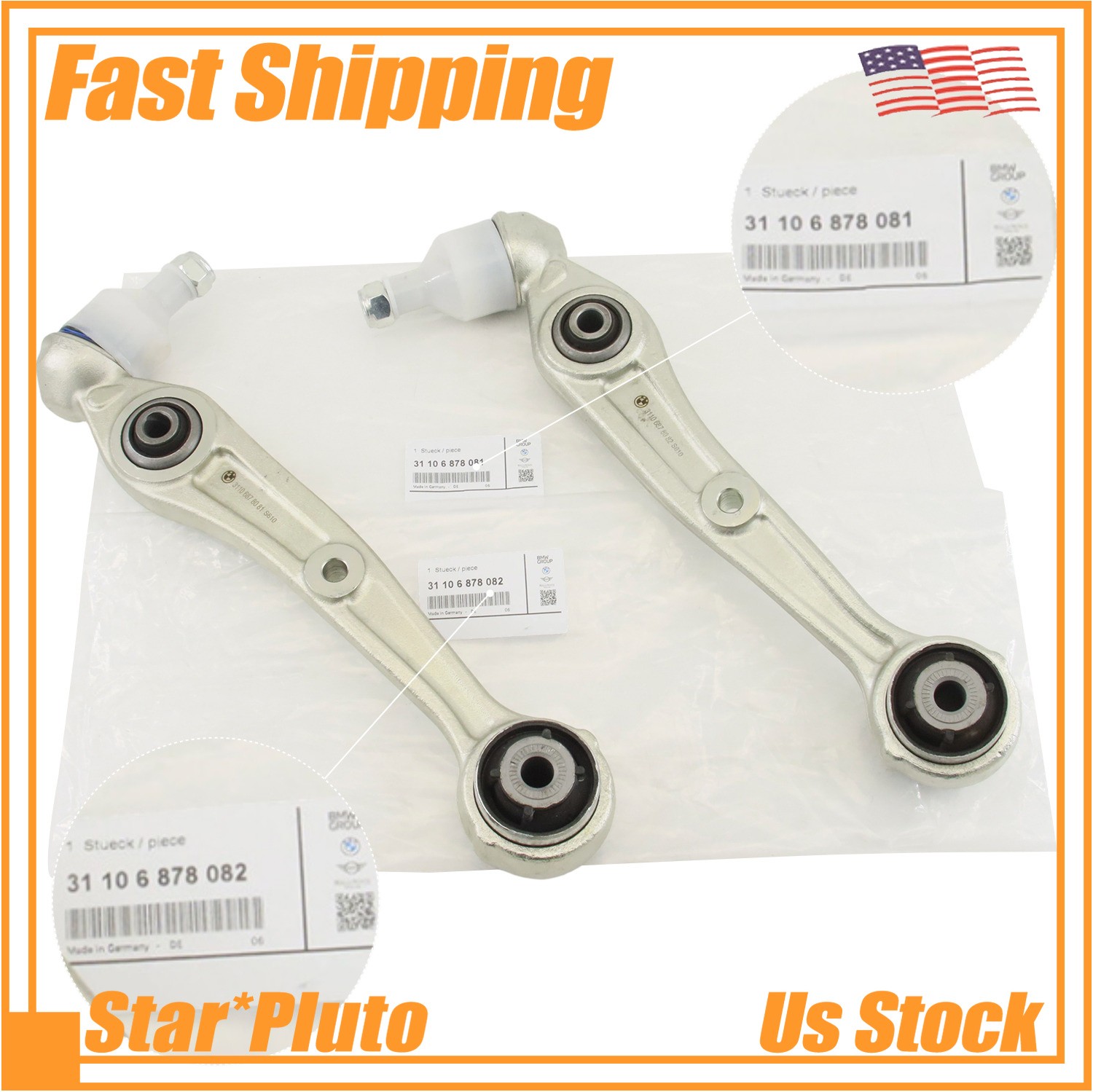 OEM BMW G05 G06 G07 X5 X6 X7 2019-2023 Lower Rearward Control Arms