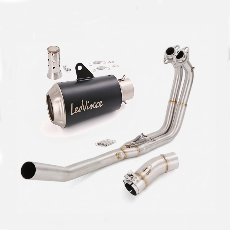 Ninja 500 2025 2026 Full Exhaust For Kawasaki Ninja 400 Header Link Pipe Muffler