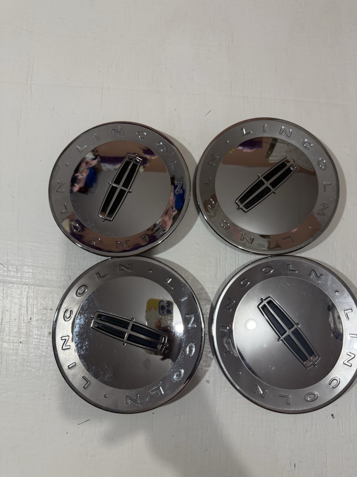 07-10 Lincoln MKX Car Chrome Center Cap Hubcap (Set of 4) 07-10 Lincoln MKX Car Chrome Center Cap Hubcap (Set of 4)