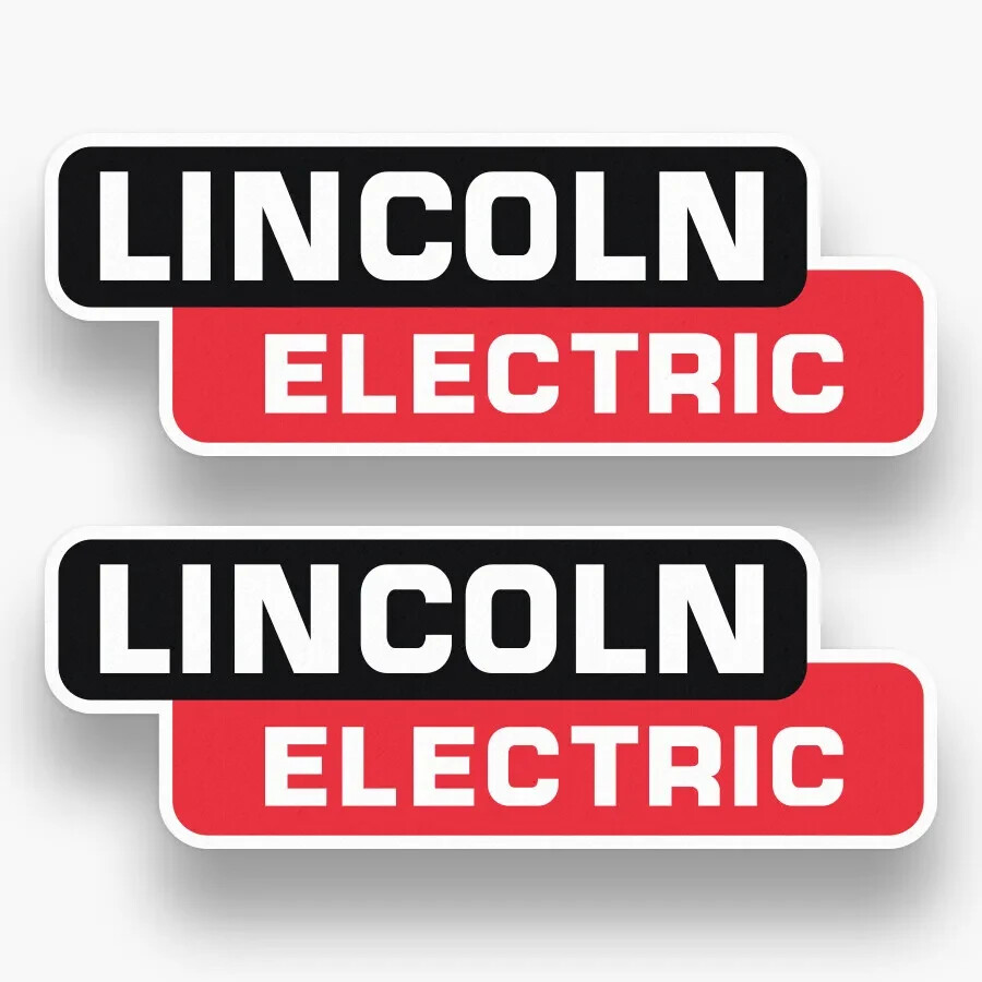 (2) Lincoln Electric Welder Helmet Bumper Tool Box Motorcycle Decal Stickers 7\ (2) Lincoln Electric Welder Helmet Bumper Tool Box Motorcycle Decal Stickers 7\