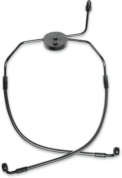 Magnum Black Pearl Designer Non-ABS Lower Brake Line Kit #47004 Harley Davidson