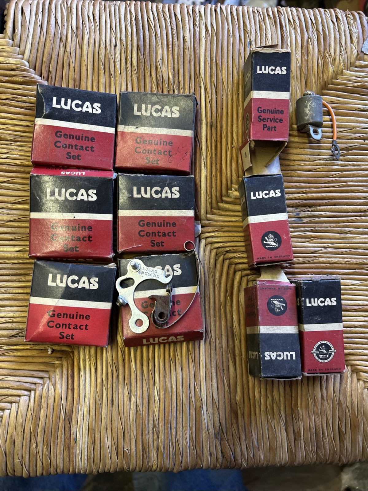 IGNITION POINT SET MGA JAGUAR 1956 1957 1958 1959 1960 1961 1962 1963 1964-70