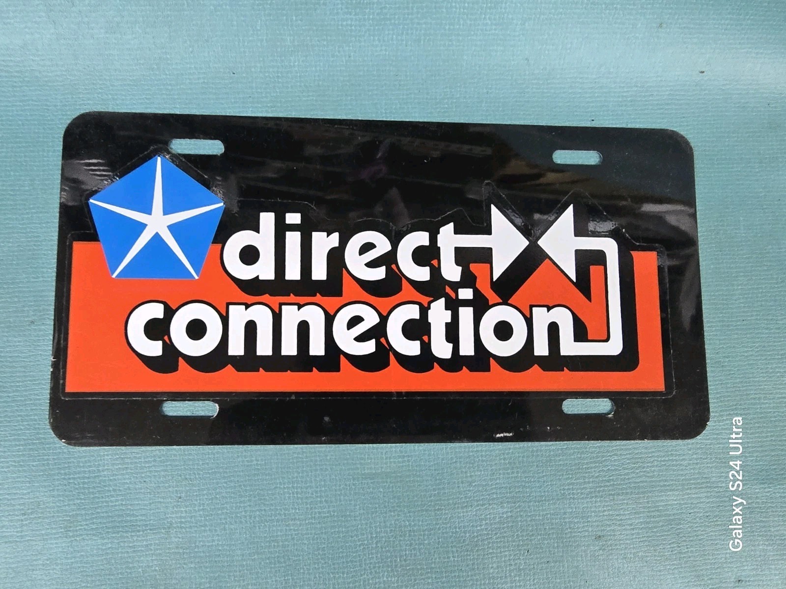 VINTAGE MOPAR DIRECT CONNECTION LICENSE PLATE DODGE GTX DART HEMI 340 440 VINTAGE MOPAR DIRECT CONNECTION LICENSE PLATE DODGE GTX DART HEMI 340 440