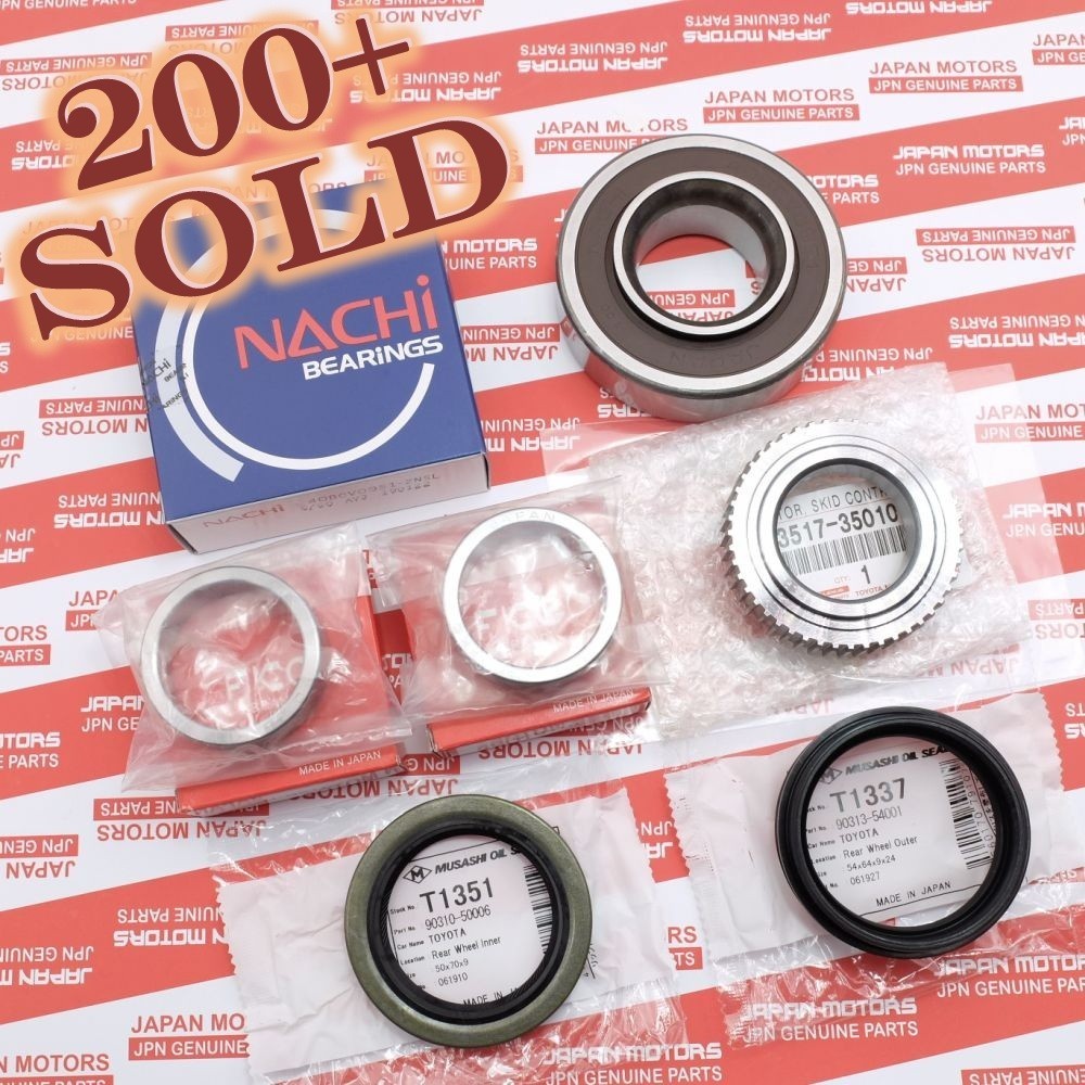 JAPAN MADE For TOYOTA Tundra Tacoma 4Runner T100 Rear Wheel Bearing w/ Seals Kit