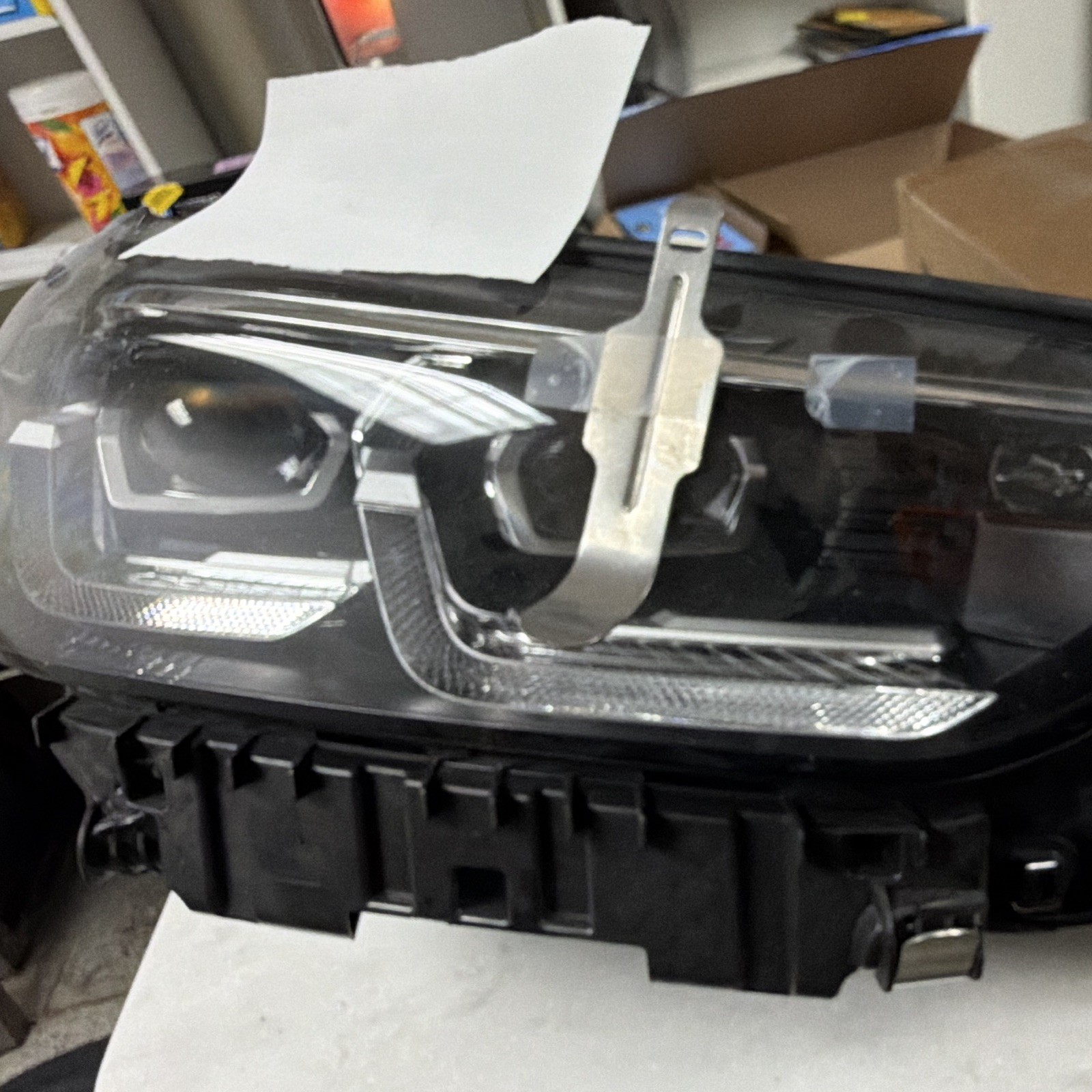 Oem Part# 63115A0E602 22-24 BMW X3 X4 Right Passenger Chrome Headlight Oem Used