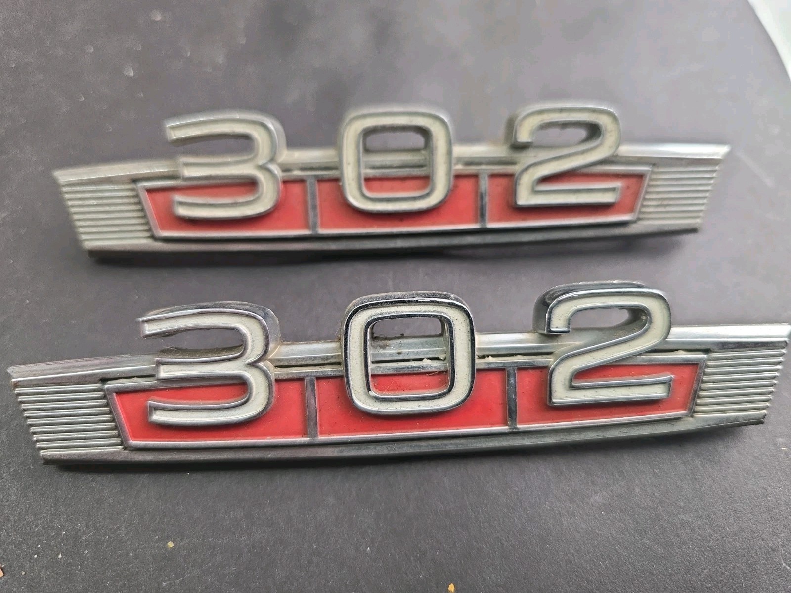1968 To 1972 Ford 302 Emblems Mustang Bronco Fairlane 1968 To 1972 Ford 302 Emblems Mustang Bronco Fairlane