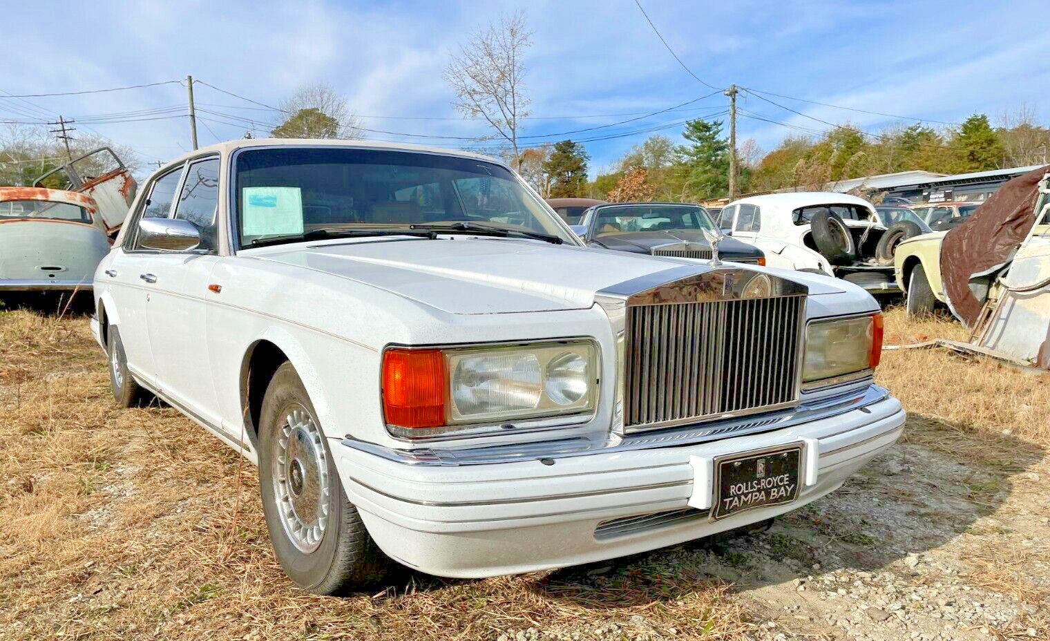 1995 BENTLEY BROOKLANDS BRAKE ACCUMULATOR, HUGE ROLLS ROYCE SPUR PARTS INVENTORY