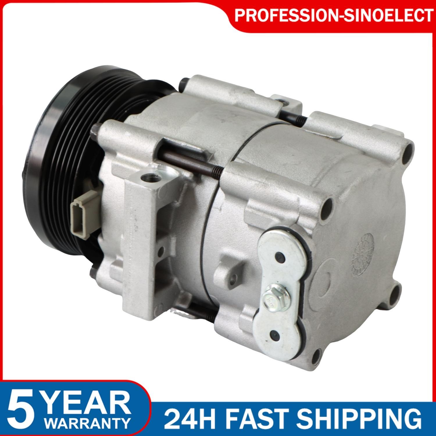 AC Air Compressor For Ford Crown Victoria Mercury Grand Marquis 1994-2002 4.6L