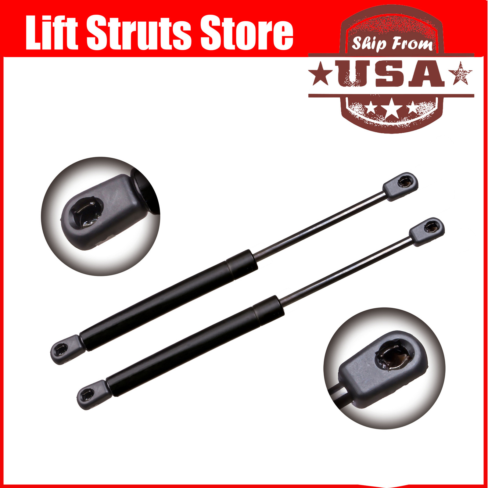 2Qty For Audi Volkswagen Passat 1996-2005 Rear Trunk Strut Lift Support Spring 