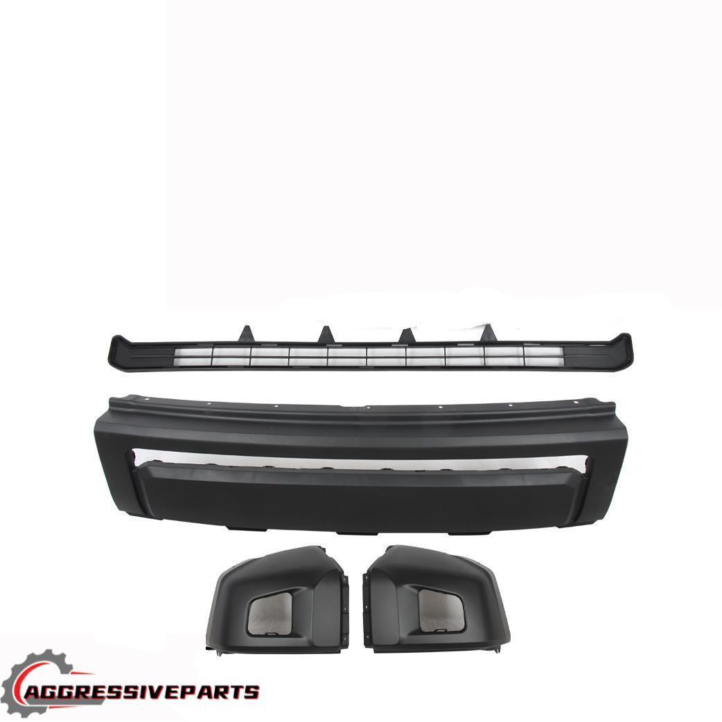 For 2014-20 Toyota Tundra Front Bumper Cover Front Grille Front Side Bumper End