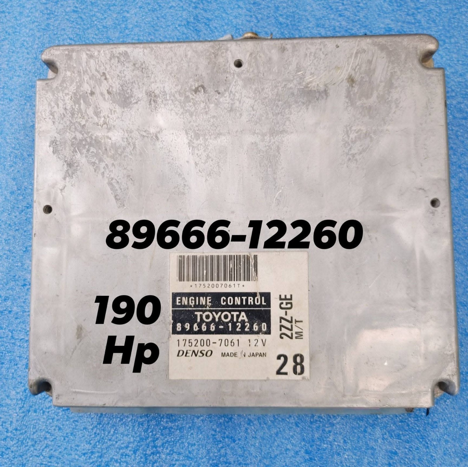 Toyota 2zz Ge 6 Speed M/T ECU Non Immobilizer Toyota 2zz Ge 6 Speed M/T ECU Non Immobilizer