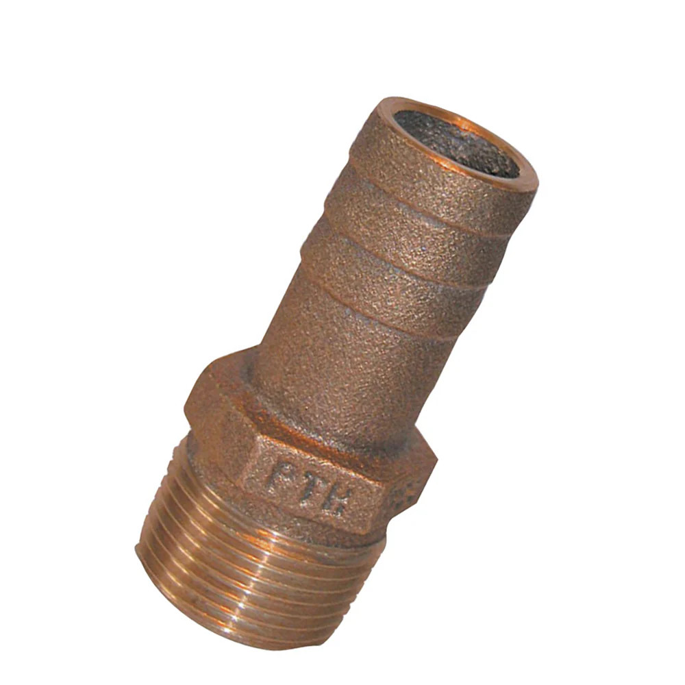 Groco PTH-1250 | Bronze Pipe-to-Hose Adapter, 1-1/4\ Groco PTH-1250 | Bronze Pipe-to-Hose Adapter, 1-1/4\