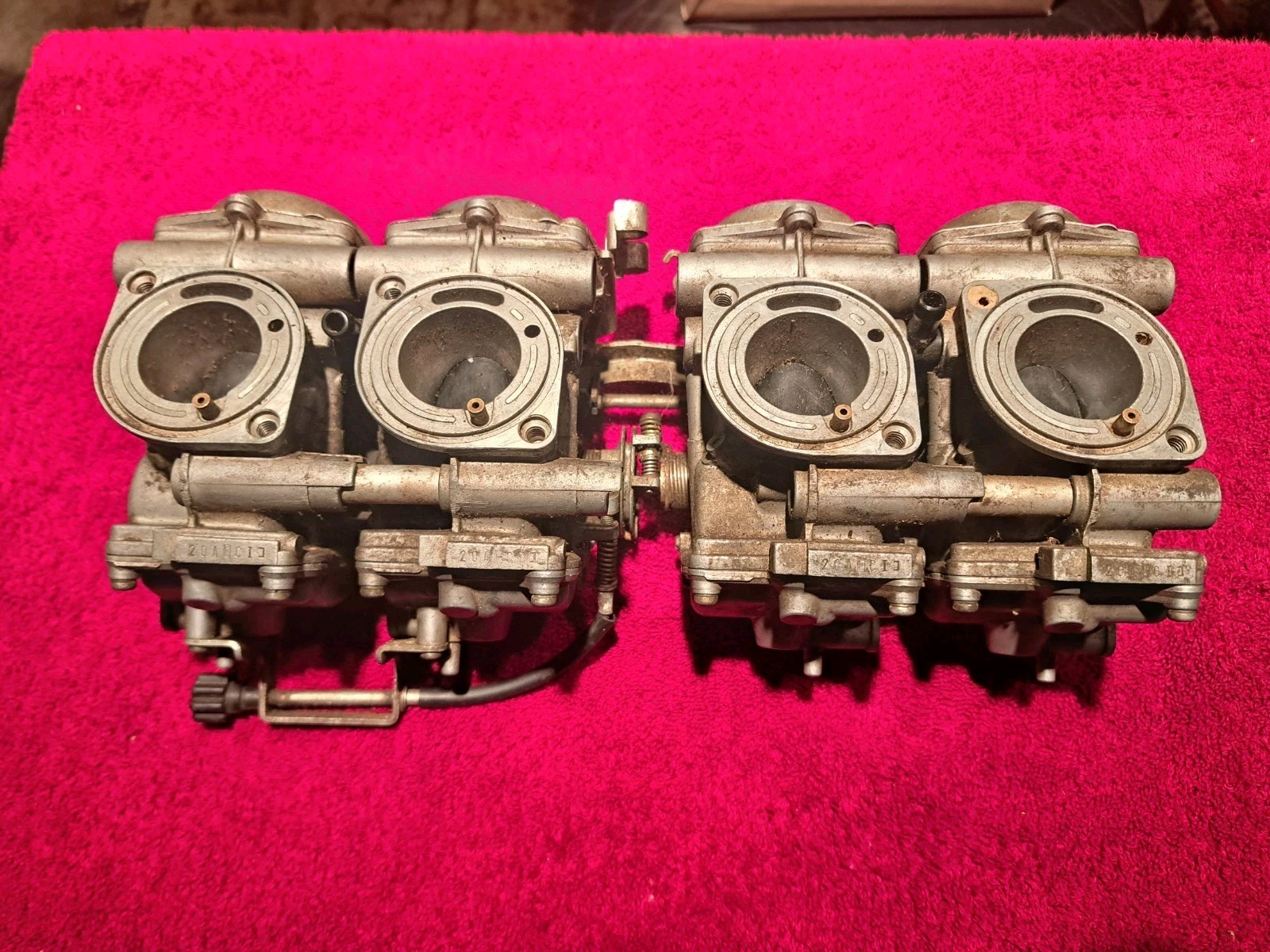 Vintage Inline Four Carburetors Motorcycle Carbs - 20AECIJ OEM KEIHIN