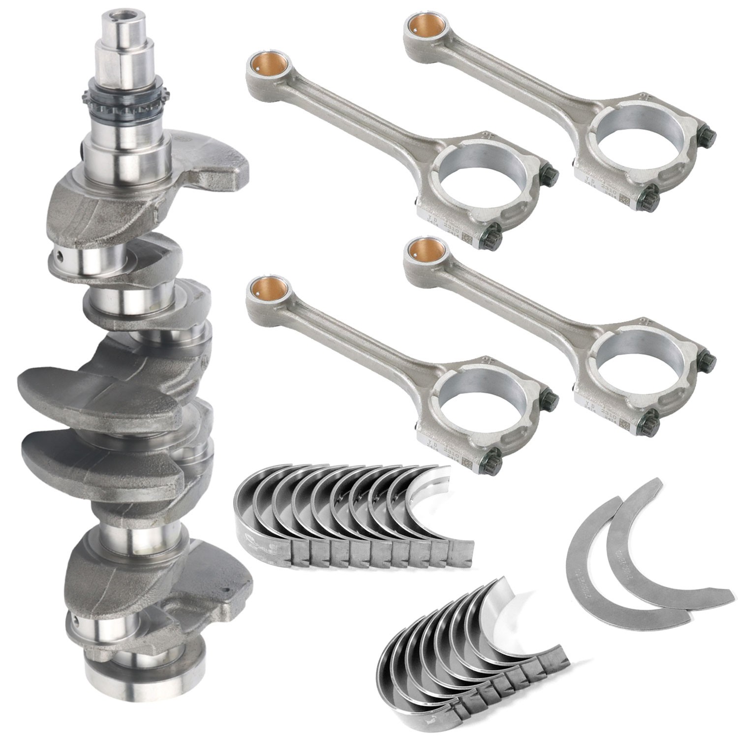G4NA Crankshaft w/ OEM Connecting Rod 23510-2E001 Bearing For 2012–2020 Hyundai